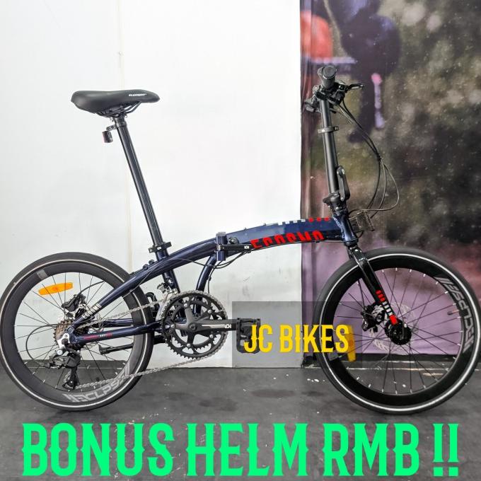 Sepeda Lipat Element Ecosmo Z8 Alloy 2x8 Speed