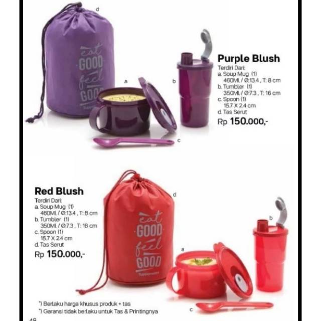 Purple blush, Red blush