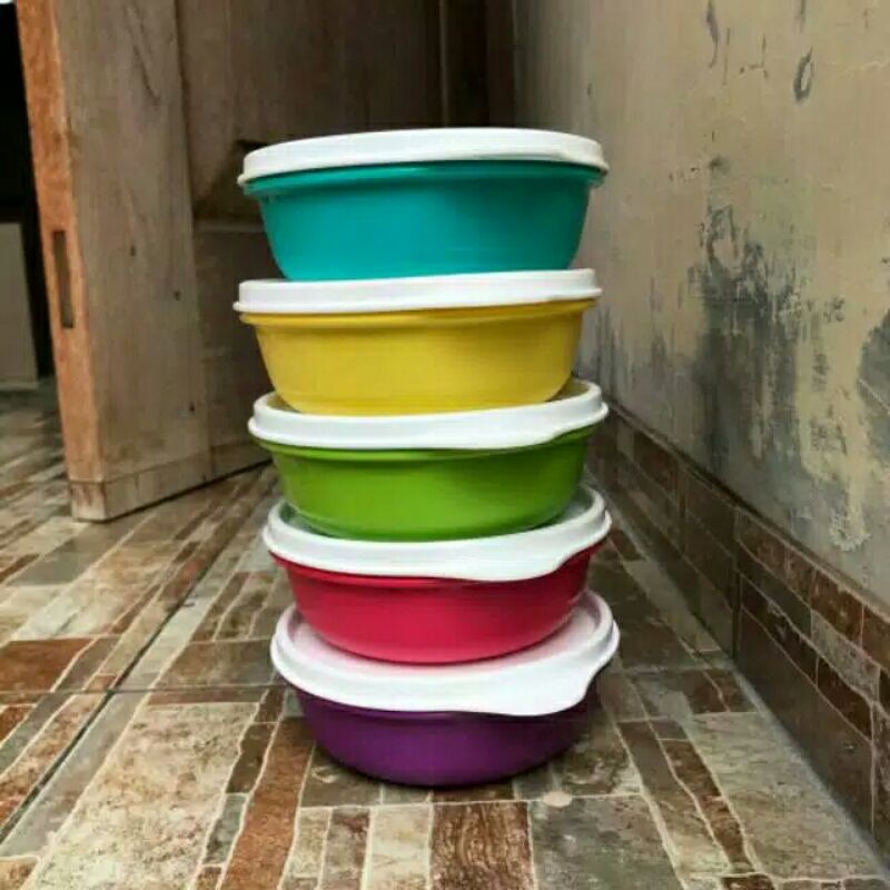 junior modular bowl set tutup putih FREE packing bubble wrap