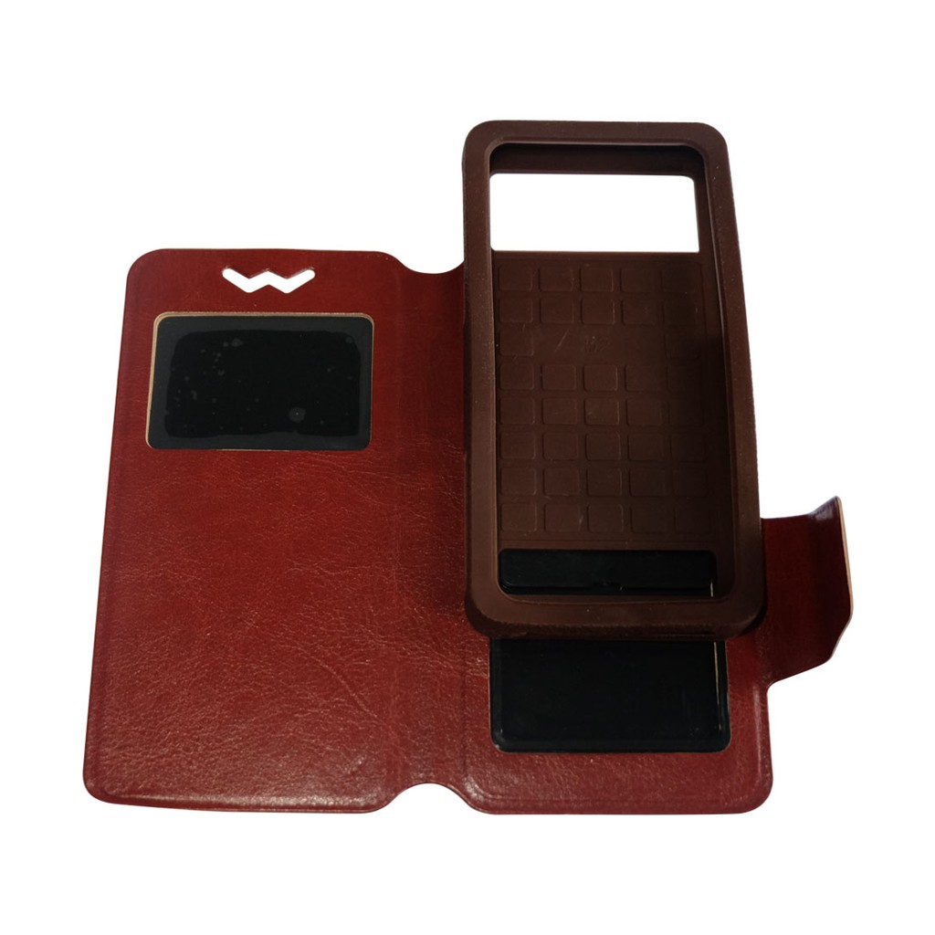 Leather Case Universal for Smartphone 3.5 - 5 Inch / Slide Up - Colour