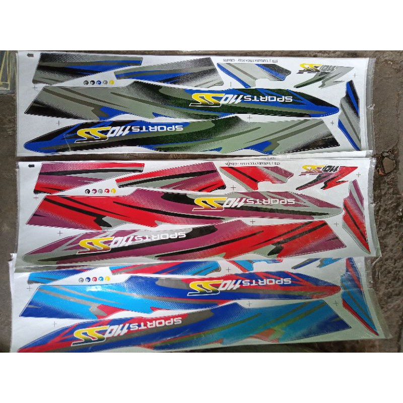 striping ss 110 Yamaha force one