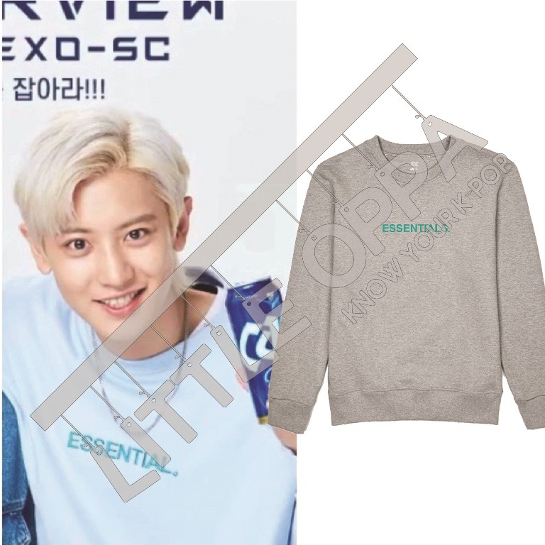 JACKET SWEATER KPOP IDOL FASHION CHANYEOL ESSENTI4LS SWEATER
