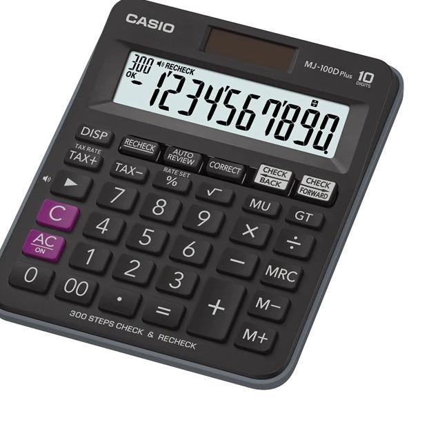 

Dijamin⭐ Kalkulator Meja CASIO MJ-100D Plus Desktop Check & Correct Calculator .,,.,.,