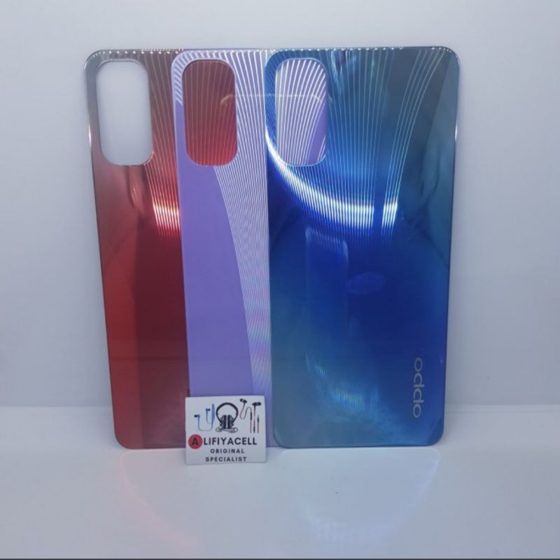 Backdoor Oppo Reno 4 Pro Backcover Kaca Original Tutup Belakang Baterai