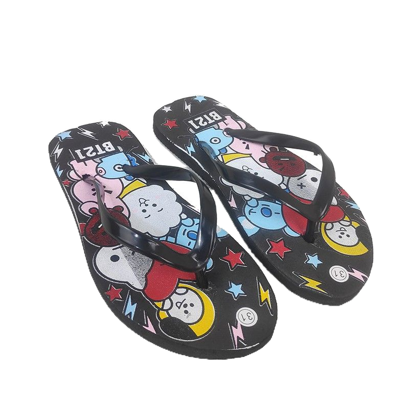 JB Sandal Anak Motif Bts21 Murah