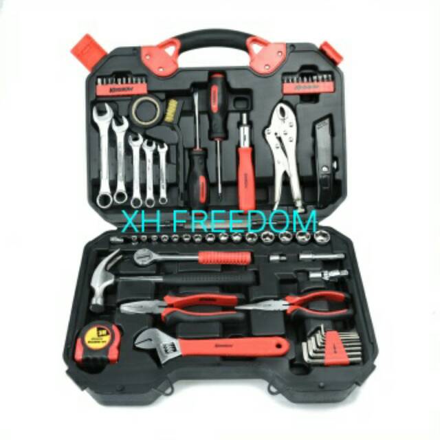 Krisbow Set peralatan Mekanik 66Tools