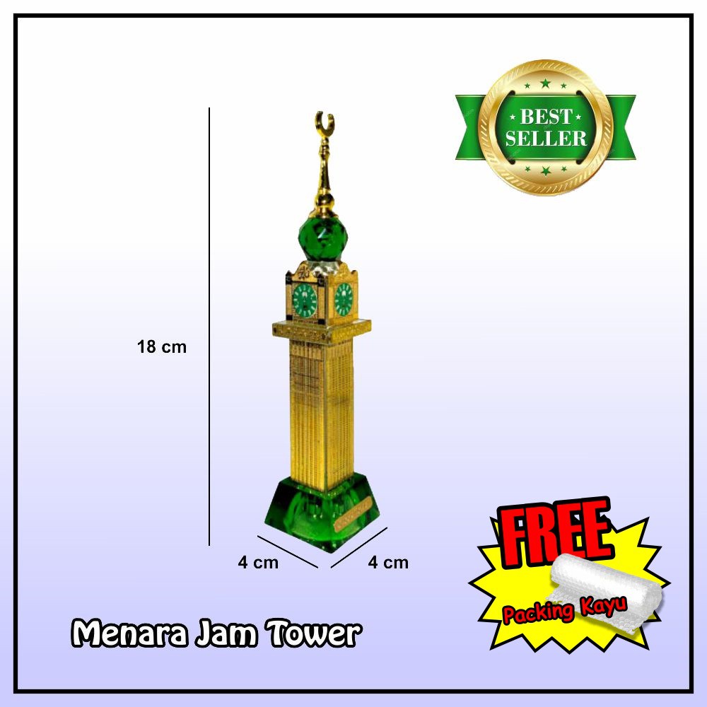 MIniatur Menara Jam Mekah Sedang