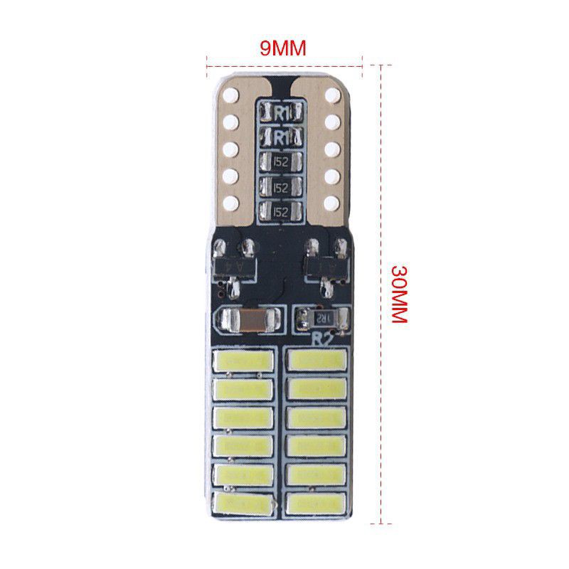 LAMPU LED T10 24smd 12V CANBUS