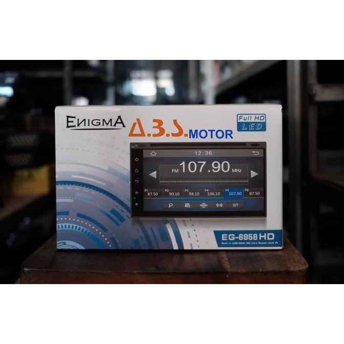 New Tape Mobil Head Unit Double Din Tv Enigma Eg-6958Hd