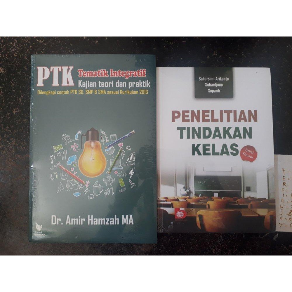 Paket 2 Buku Ptk Penelitian Tindakan Kelas Suharsimi Arikunto Amp Amir Hamzah