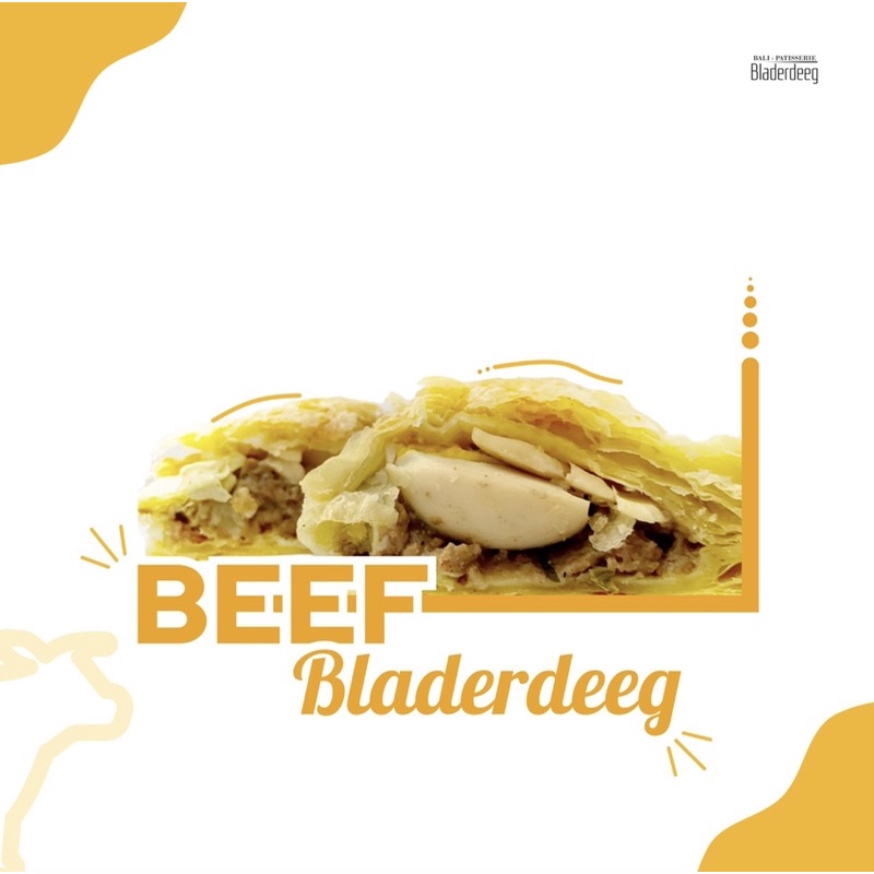 

BEEF BLADERDEEG BALI - PUFF PASTRY