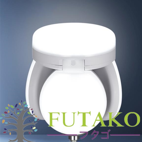 FUTAKO Lampu 3 Daun/Kipas Lampu LED E27 45 WATT