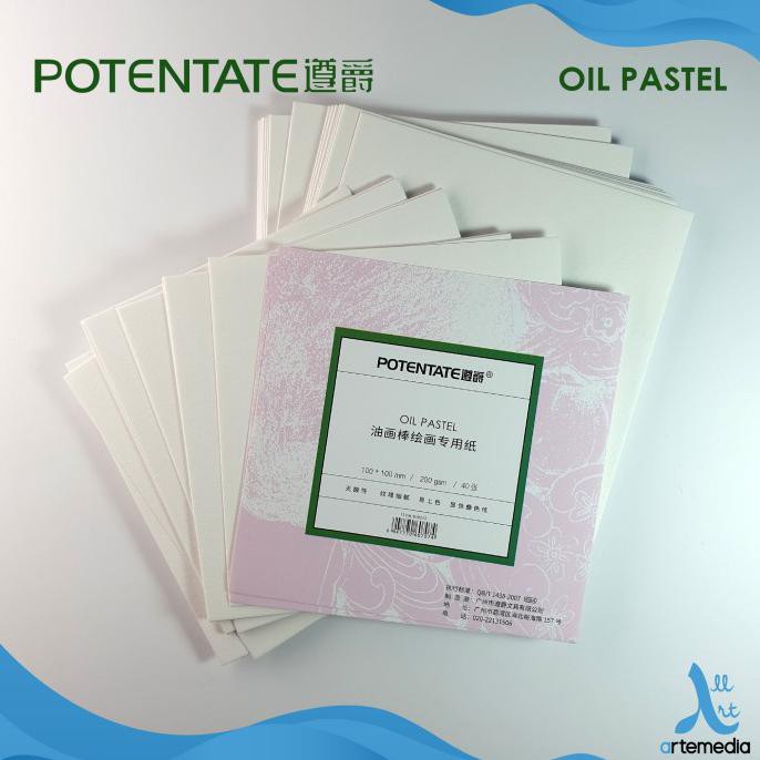 

Aman Kertas Gambar Potentate 10X10Cm Oil Pastel Paper Pack Trendi