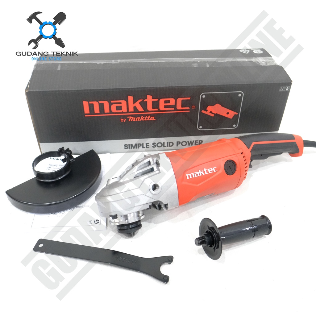 Mesin Gerinda Tangan 7 Inch  MAKTEC MT902 / Angle Grinder Gurinda Tangan  7&quot;  MT 902 MAKTEC