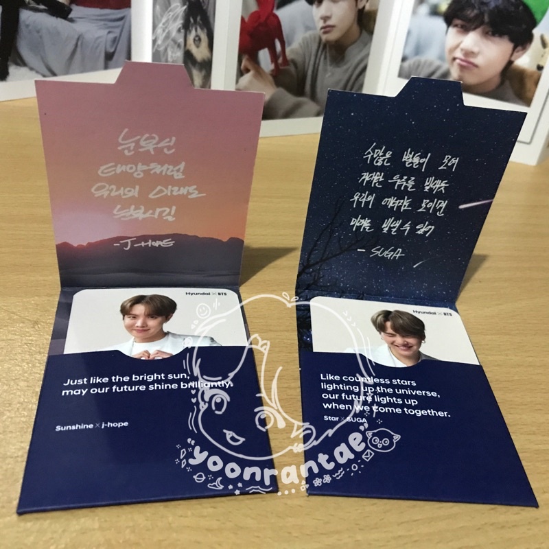 Hyundai x BTS Photocard