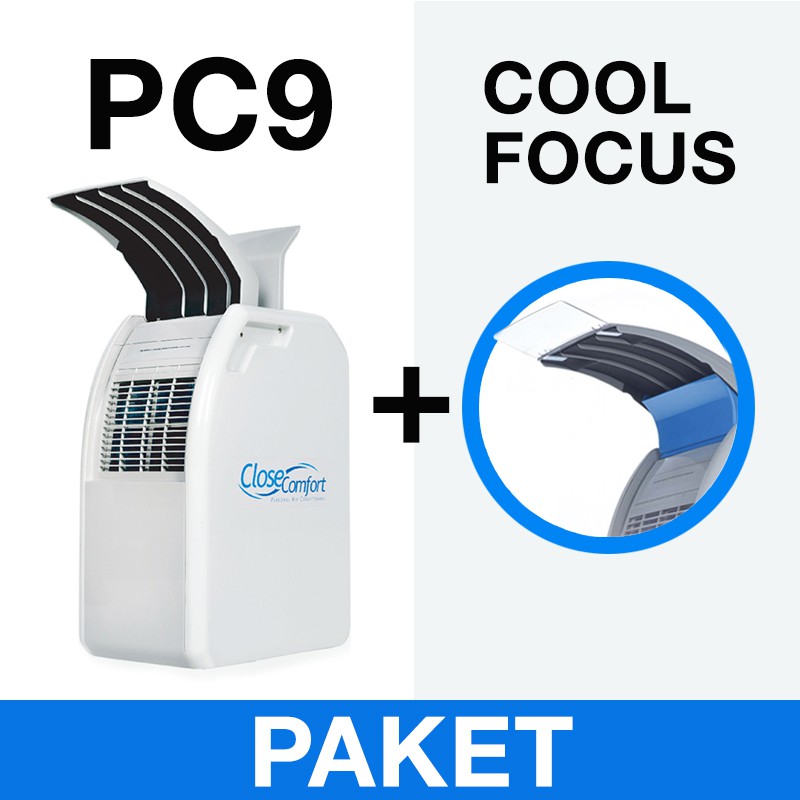 PAKET: Cool Focus + AC Portable Close Comfort PC9