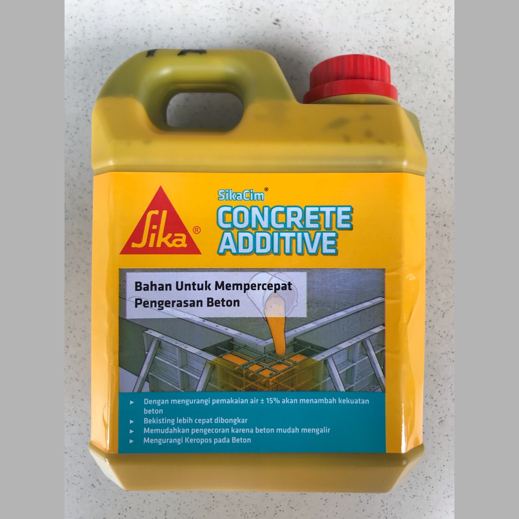 SIKA SikaCim® Concrete Additive / Cairan Obat Pengeras Cor Beton