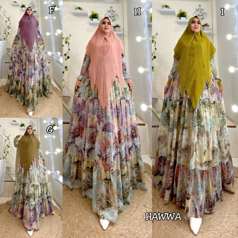 Gamis HAWWA Original by FAZZA BOUTIQUE