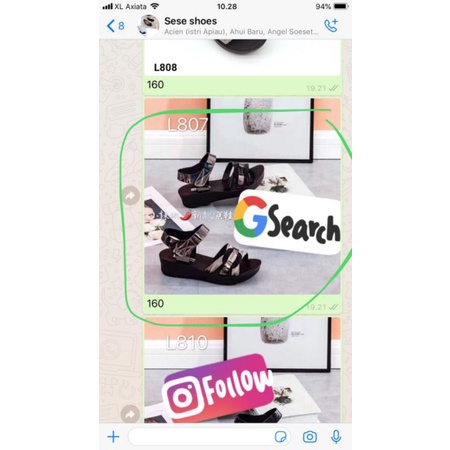 SANDAL SEPATU xiuxian L807