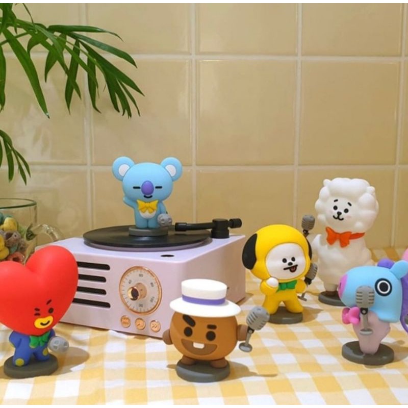 Jual Official Bt Turntable Bluetooth Speaker Rj Tata Cooky Chimmy Shooky Koya Mang Indonesia