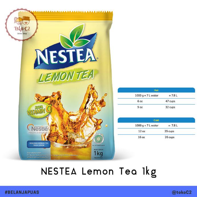 

(BISA COD) NESTEA LemonTea 1000gr Nestle Professional DISKON Kode 1122