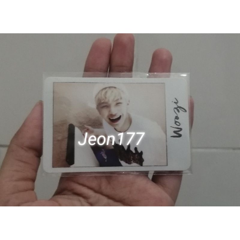 Photocard seventeen Al1 Woozi (BOOKED)