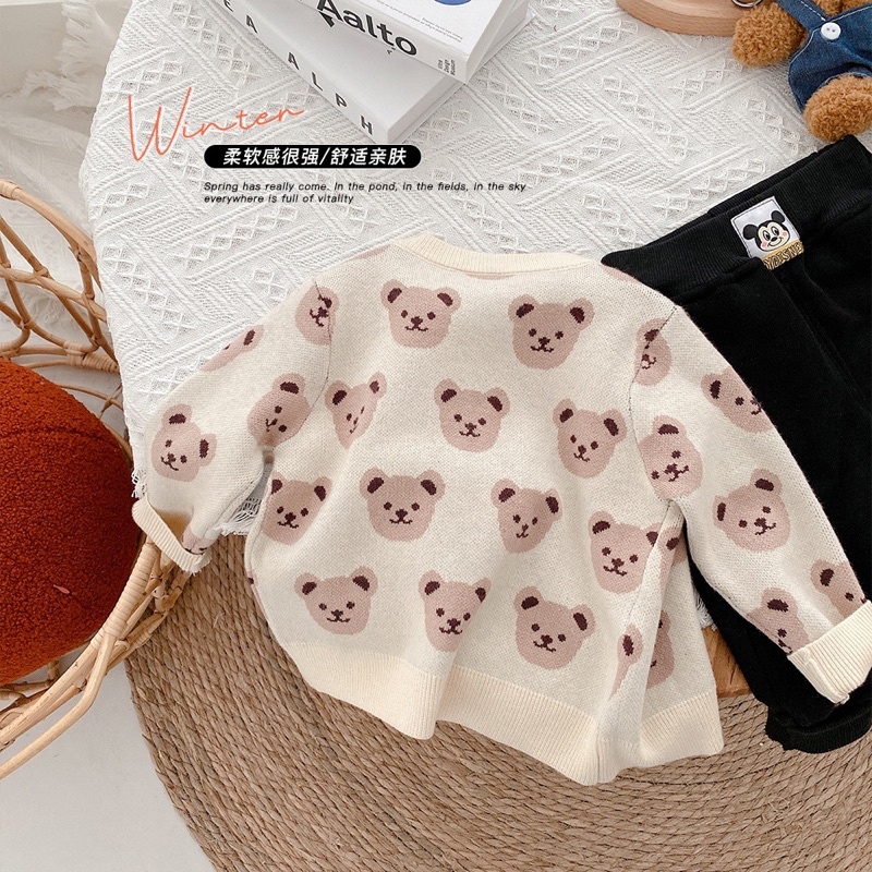 Bear cardigan / cardigan bayi anak