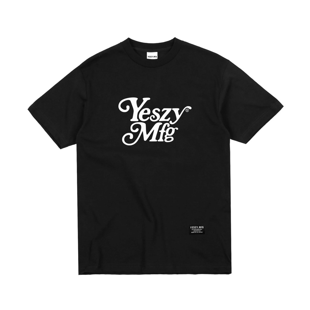 YESZY.MFG Tshirt Black Liberty F. White