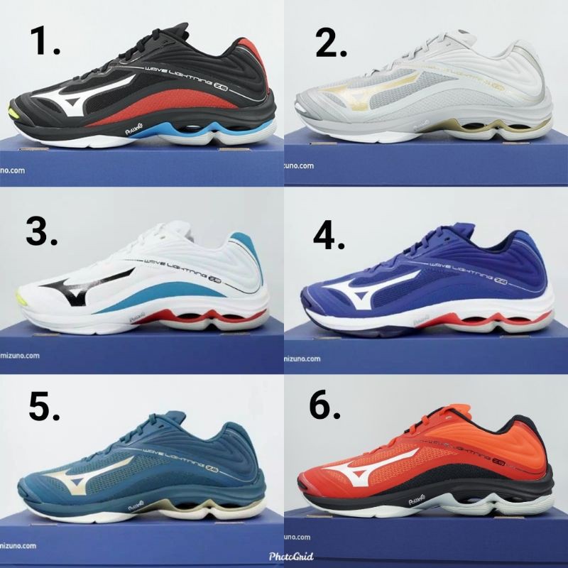New Sepatu Volly Mizuno Wave Lightning Z6 WLZ6  WLZ 6 Original