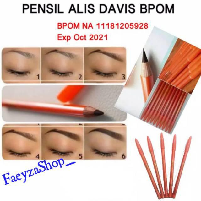 PENSIL ALIS DAVIS BPOM TERMURAH !!