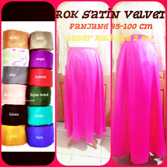 Rok Satin Velvet