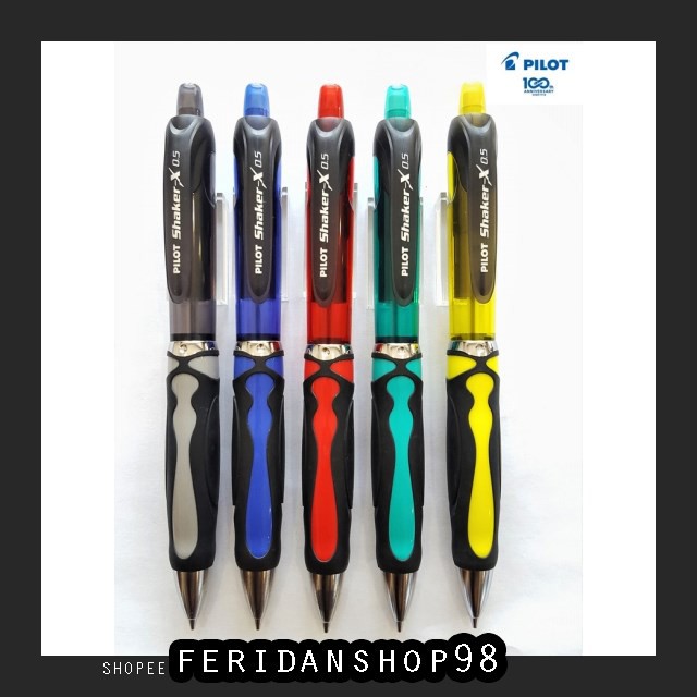 

FR91 PENSIL PILOT MECHANICAL PENCIL BEST "SHAKER X" PENSIL MEKANIK PILOT BY FERIDANSHOP98