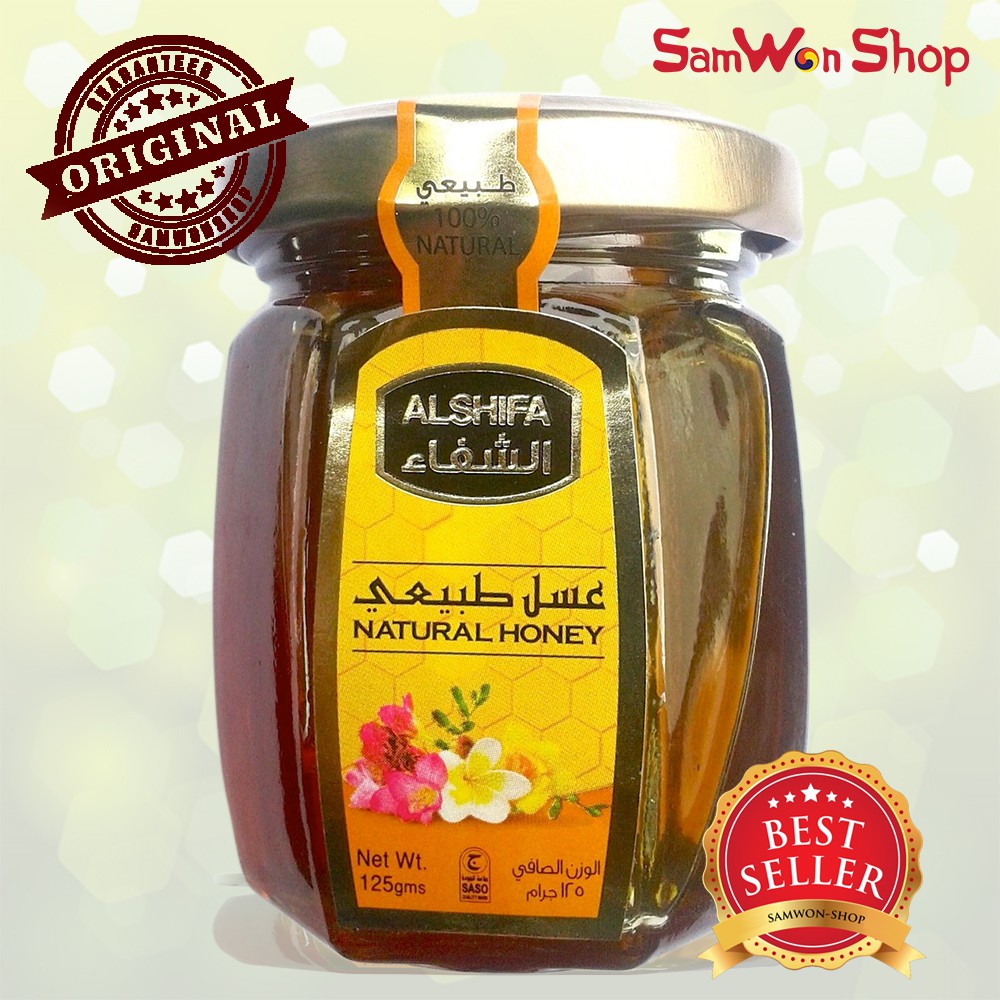 

AL SHIFA MADU ASLI MURNI IMPOR DARI ARAB 125GR NATURAL HONEY