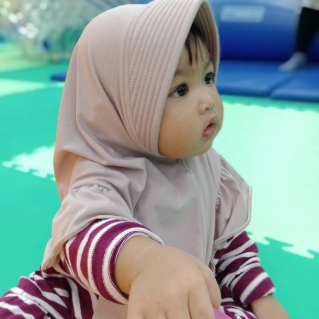 Aqilla hijab Besic/hijab anak/hijab baby