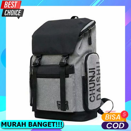 Ransel Wanita Jaring Perguruan Tinggi Tahan Air Tas Sekolah Modis Wanita Ransel Pelajar Perempuan La