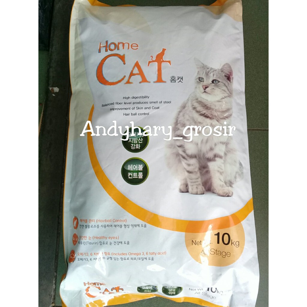 [Stok Ready] HomeCat 10kg Makanan Kucing 10 kg Home Cat Food e disigrosir