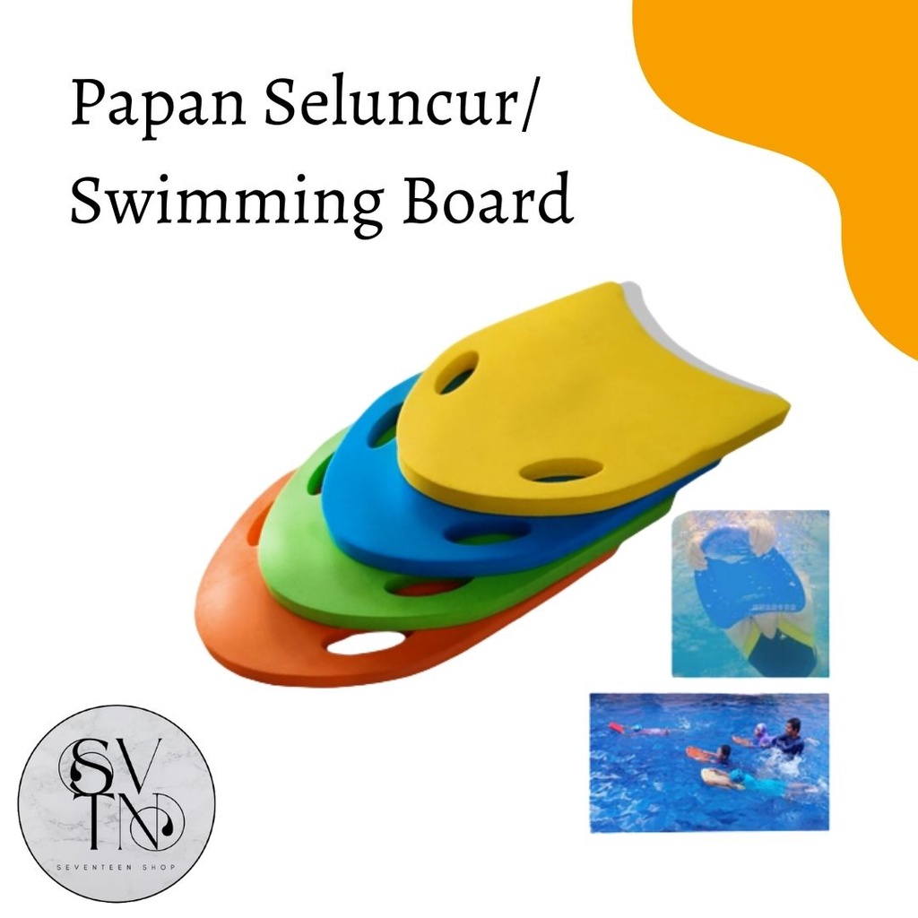 Papan Luncur Anak Belajar Renang Seluncur Pelampung - Swimming Board