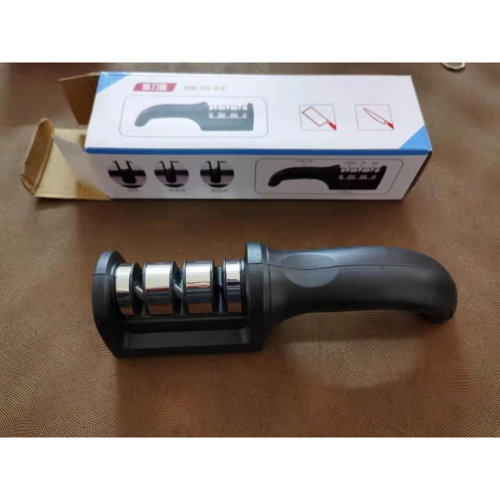 Asah Asahan Pisau Stainless Serbaguna Knife Grinder Sharpener