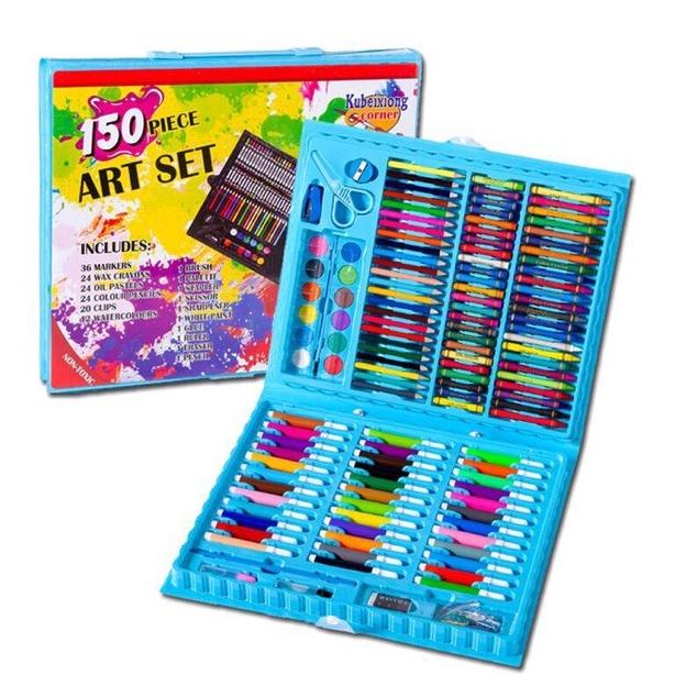 

Crayon Set Anak 150 pc Alat Lukis Pensil Warna Anak Kado Gift Set