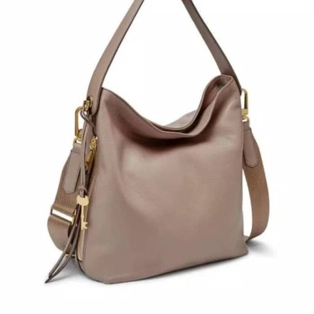 Tas Fossil Original Maya Hobo Light Taupe