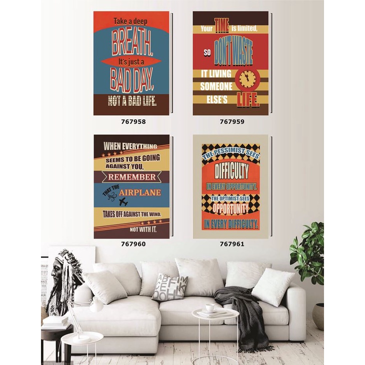 

Buku Tulis / Notebook / A5 Jepang / Typography / Set 2488