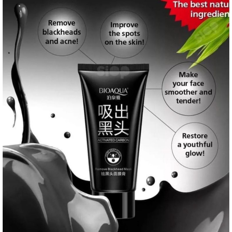 CHARCOAL MASK BLACK ARANG MASKER ARANG-60gr