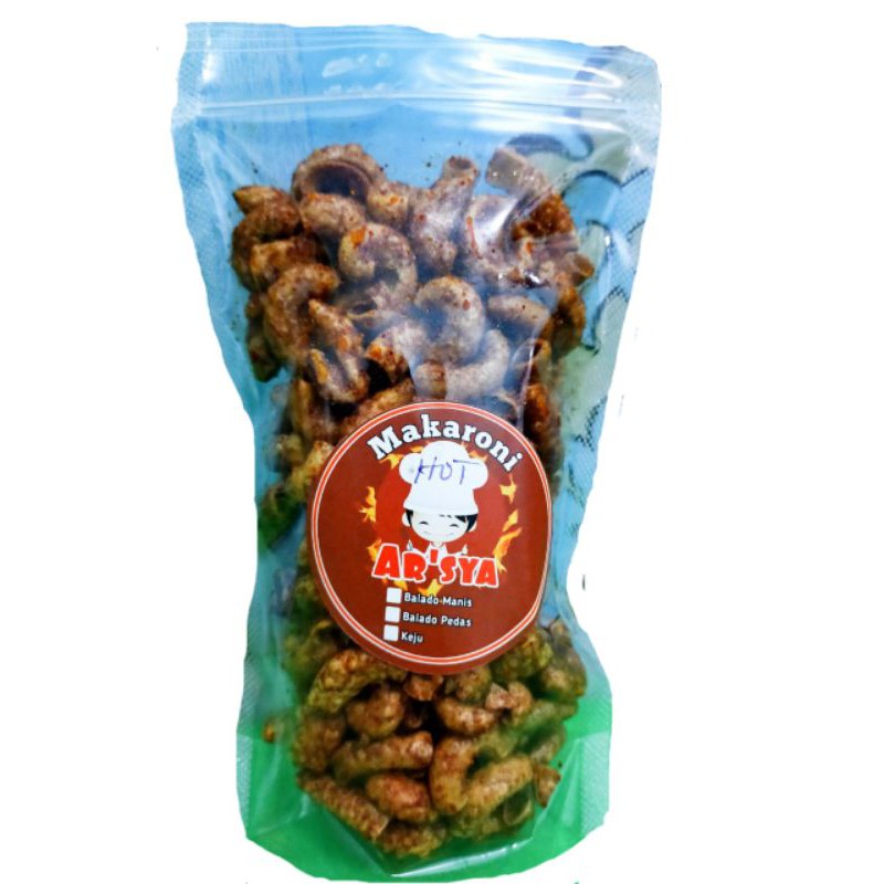 

Makaroni Bantet Pedas HOT 60 g Home Made