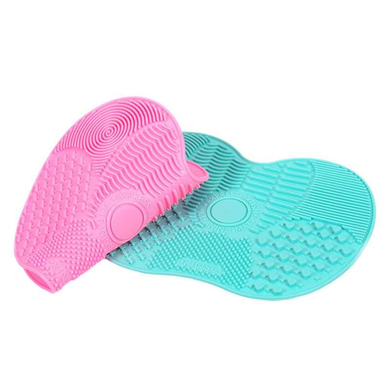 Brush Cleaner PK 04 Pembersih Kuas Make Up Silicone Pad Murah Alat Pembersih Brush Makeup Manual