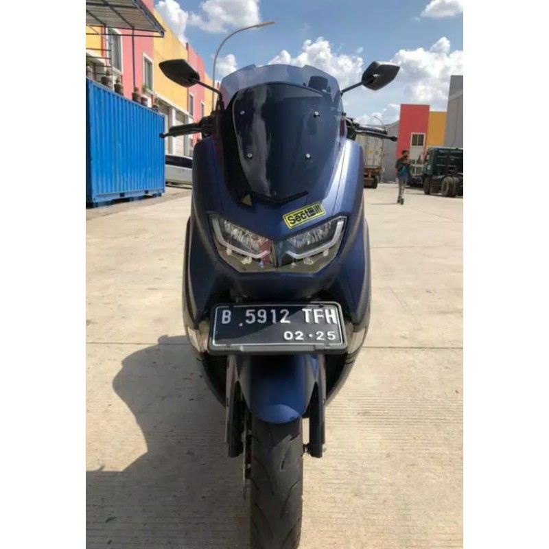 Winsdshield all new yamaha nmax  new modello sectbill visor nmax 2020 2021 2020 hitech2 front shield tameng