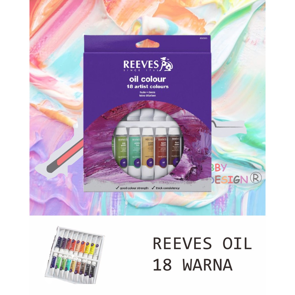 

REEVES OIL SET ISI 18WARNA