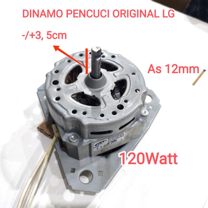 Dinamo Pencuci LG Original Mesin Cuci LG Wash Ori 110 V WTL120WQSH/LG 110V
