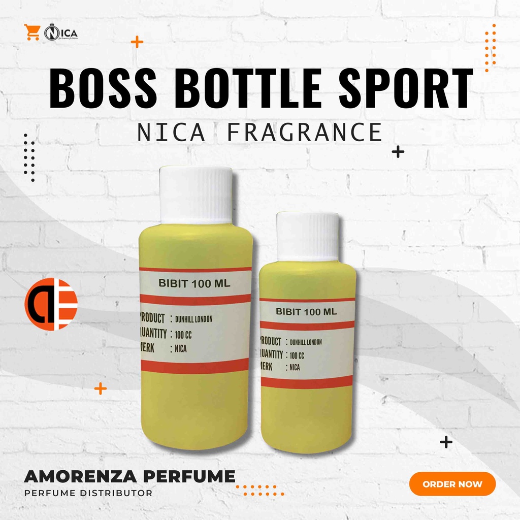 Bibit Parfum Murni B0SS B0TTLE SP0RT - BOOT SPORT Nica Fragrance 500ml Segel Pabrik