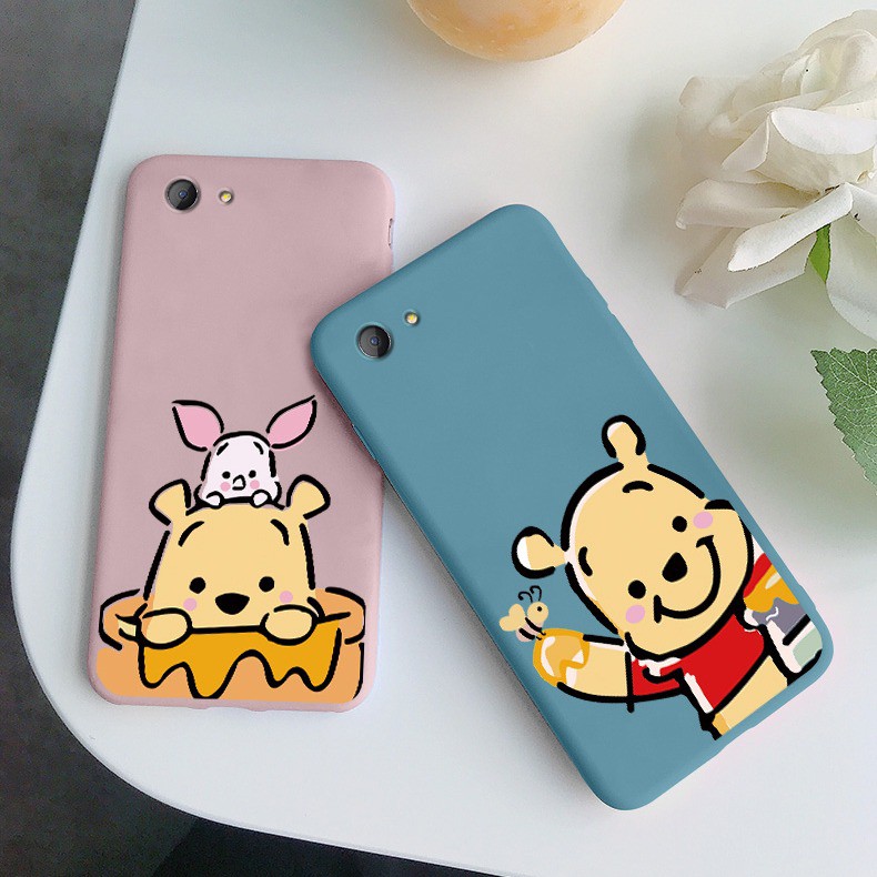 Poohcute Softcase Printing candy case oppo a71 f1s f1 plus f9 a83 f11 pro f7 f5 redmi 5a j6 plus m20