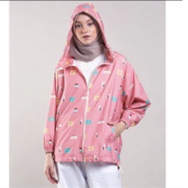 Sale New Gale Jacket Pink Jaket Olahraga Ria Miranda x Disney